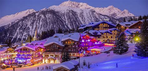 courchevel 1850 ski resort.